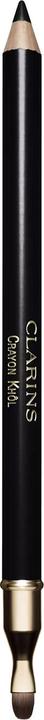 Actual product image Clarins Crayon Khol Long-Brush & Sharpener (01 Carbon Black)