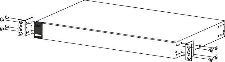 Actual product image Zyxel Accessories 19" rack support rail for GS1920-8HPv2 (Rackmount kit)