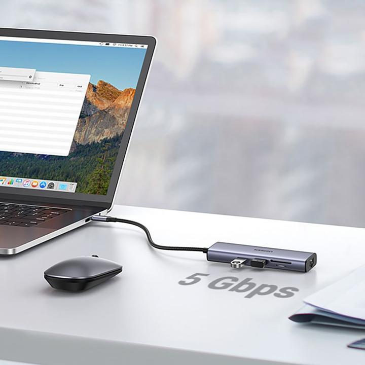 Immagine prodotto Ugreen USB Hub 3.0 (USB-C, 5 Porti)