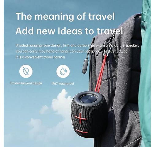 Image du produit PhoneLook Mini enceinte étanche Sanag M11 IPX7 Bluetooth AUX Carte Micro SD