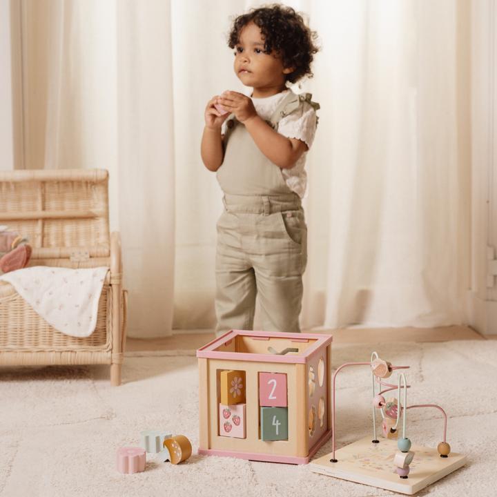 Image du produit Little Dutch Aktivitätenwürfel Fairy Garden mit Motorikschleife