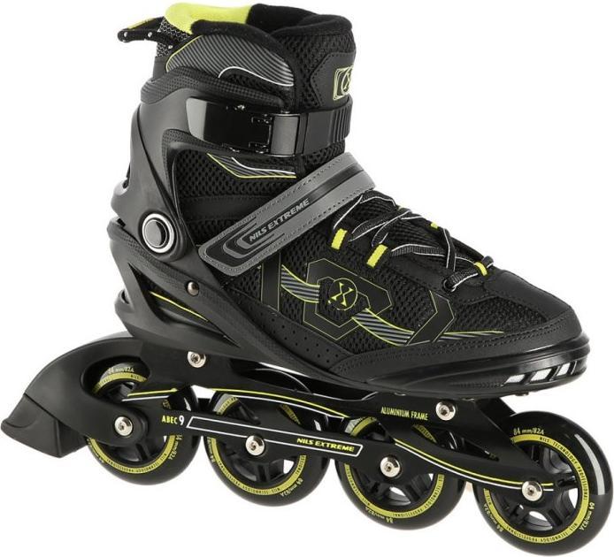 Nils NA9157 Schwarz-Gelb GRÖSSE 41 INLINE-SKATES (41)