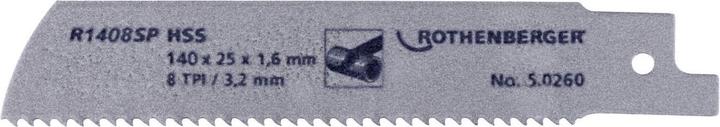 Image du produit Rothenberger Lame de scie spéciale pour tubes, 140x25x1,6