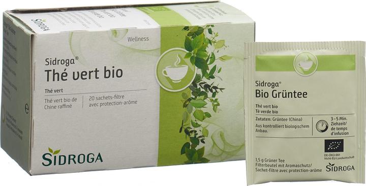 Produktbild Sidroga Bio Grüntee (34 g)