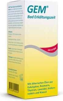 Actual product image GEM Bad Erkältungszeit (150 ml, Bath oil)