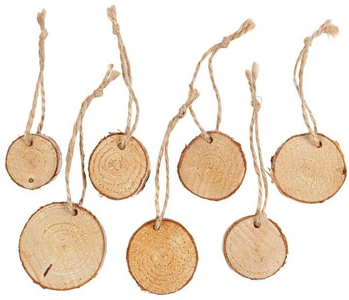 Immagine prodotto Creativ Company Articoli di legno 3,5 - 4,5 x 0,7 cm 7 pezzi