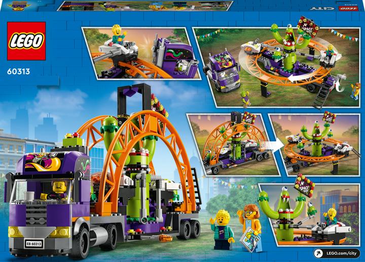 Image du produit LEGO Camion avec carrousel spatial (60313, LEGO City)