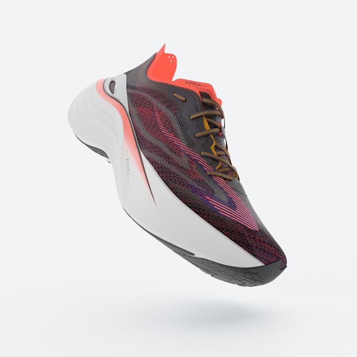 Actual product image Kiprun KD900.2 Men's Running Shoes - Purple/orange (46)