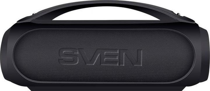 Produktbild Sven PS-380, juodas, power output (RMS), Atsparus vandeniui (IPx5), TWS, Bluetooth, FM, USB, lithium (Stromversorgung über USB)