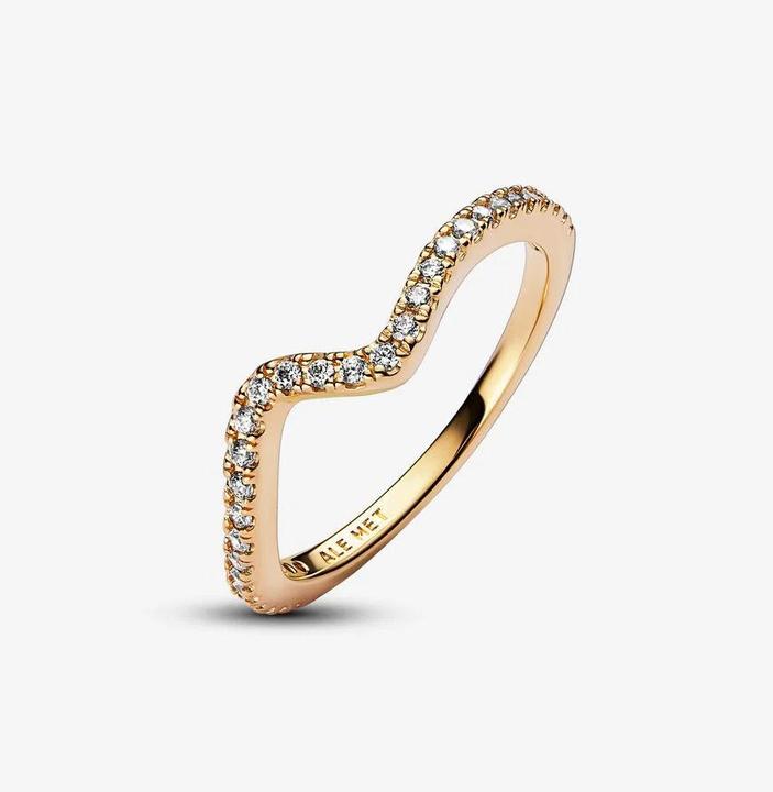 Produktbild Pandora Funkelnde Welle Ring (56)