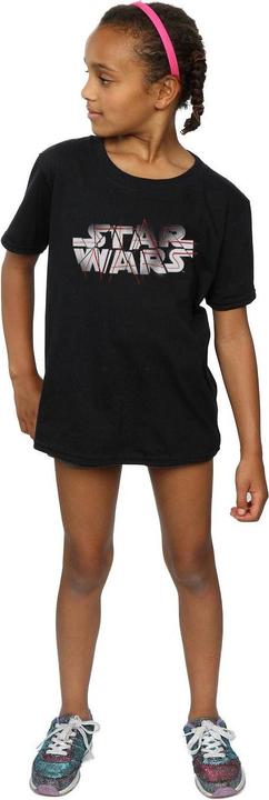 Produktbild Star Wars The Last Jedi Spray Logo TShirt Mädchen (140, 146)
