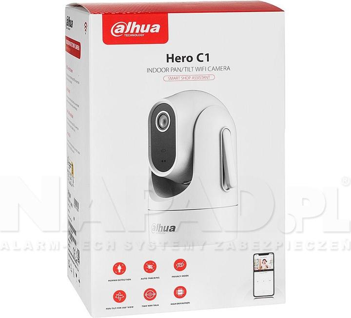 Actual product image Dahua Net Camera 4mp Pt Ir Dome/H4c (2560 x 1440 Pixels)