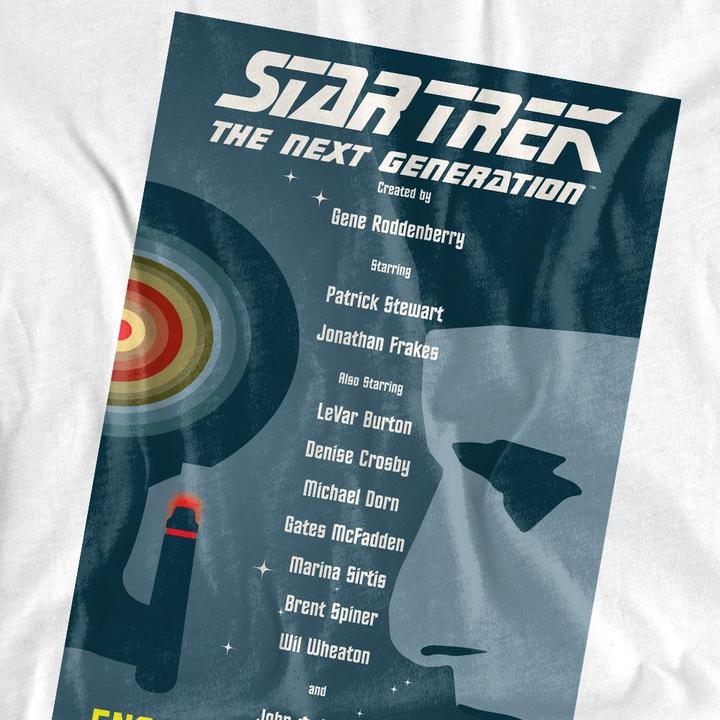 Actual product image Mens The Next Generation Season 1 Episode 2 T-Shirt (3XL)