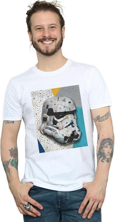Immagine prodotto Star Wars Stormtrooper Pattern Helmet Maglietta Uomo (L)