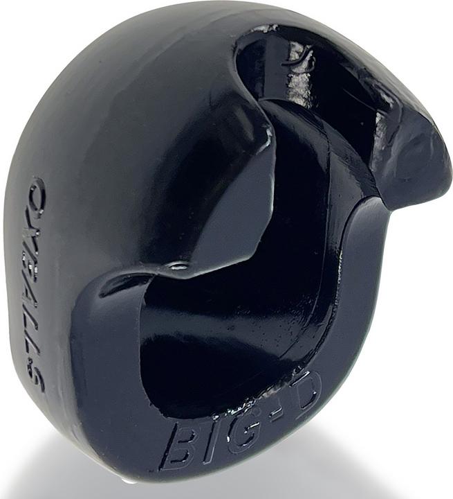 Productafbeelding Oxballs Big-D Schachtgreep Cockring Zwart (4 cm)
