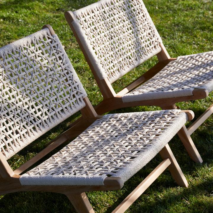 Image du produit Rivièra Maison El Nido Outdoor Lounge Chair, ecru