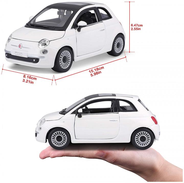 Actual product image Bburago Fiat 500 (2007)