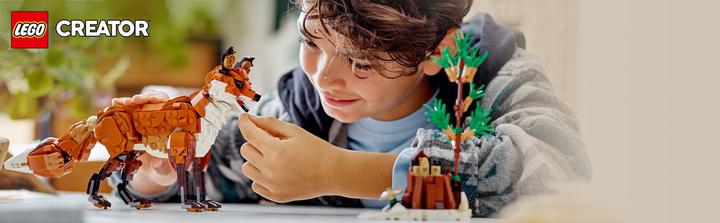 Immagine prodotto LEGO 31154 Animali della foresta: Volpe rossa (31154, LEGO Creator Expert)