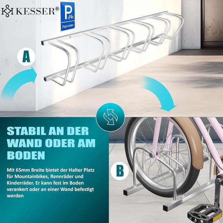 Produktbild Kesser Veloständer für sechs Räder