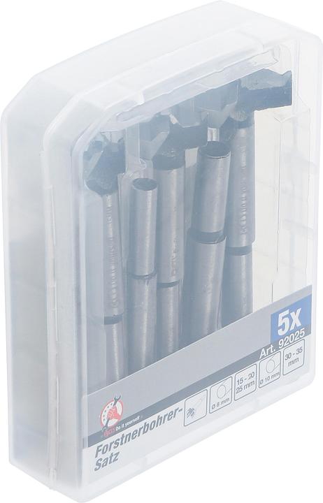 Actual product image BGS Forstner bit set (25 mm, 20 mm, 30 mm, 15 mm, 35 mm)