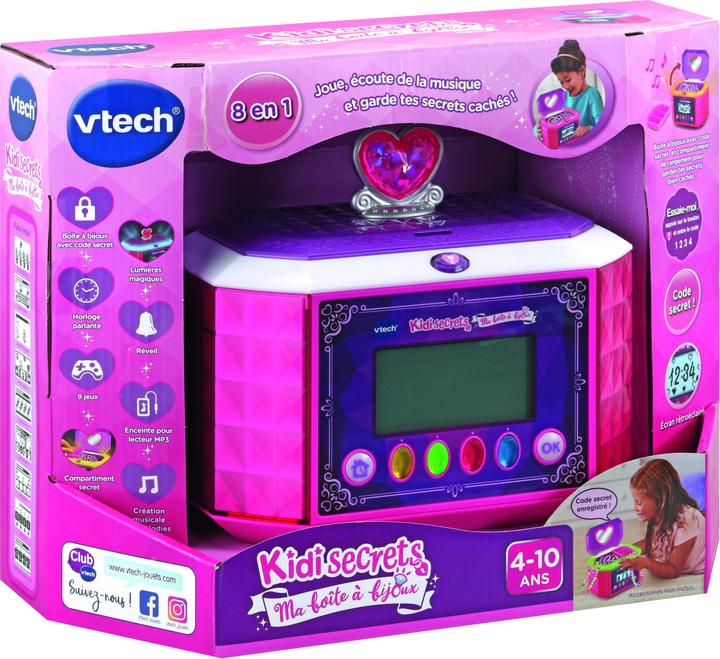 Image du produit VTech KidiSecrets - Ma boite à trésors (Français)