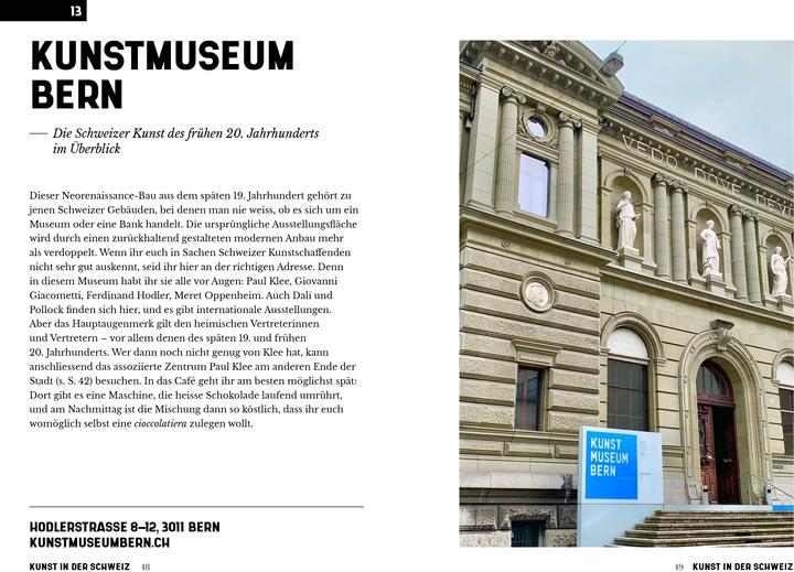 Produktbild Kunst in der Schweiz (Deutsch, Katrin Gygax, 2024)