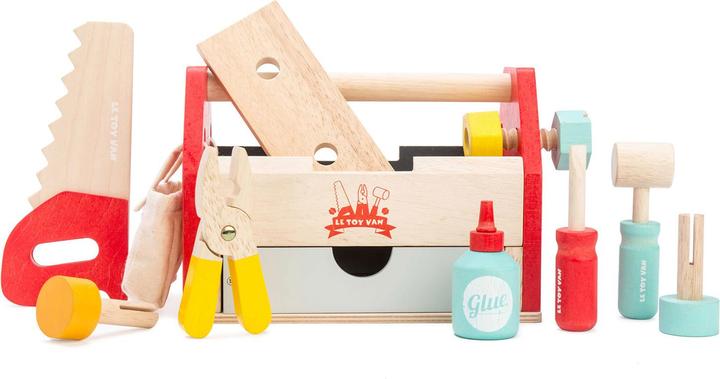 Actual product image Le Toy Van Toolbox with tools