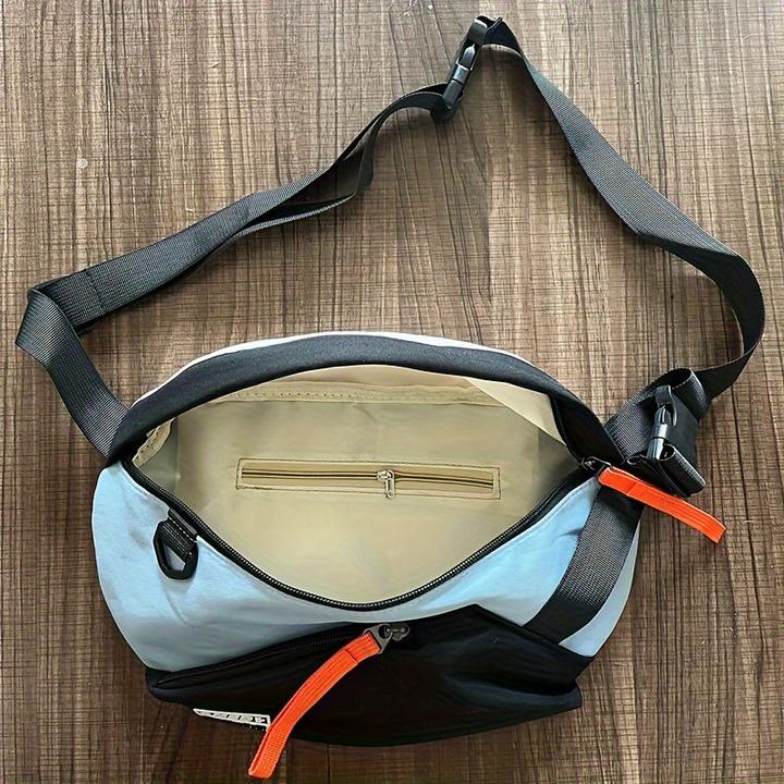 Produktbild Only-Bags.Store Lässige Brusttasche mit Anhänger, Street Style Umhängetasche Crossbody Bags, multifunktionale Hip