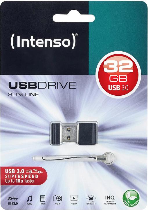 Immagine prodotto Intenso linea sottile (32 GB, USB-A, USB 3.0)