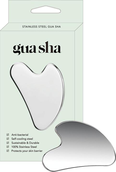 Produktbild PhoneLook Premium Edelstahl Gua Sha Gesichtsmassage-Werkzeug mit eleganter Geschenkbox