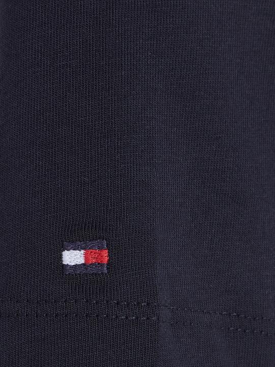 Produktbild Tommy Hilfiger Damen T-Shirt Heritage Hilfiger C-Nk Reg Tee mit Rundhalsausschnitt, Blau (Desert Sky (XS)