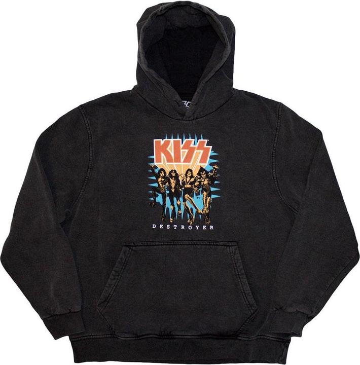 Immagine prodotto KISS Destroyer Felpa con Cappuccio Logo 3D Da indossare Adulto Unisex (XL)