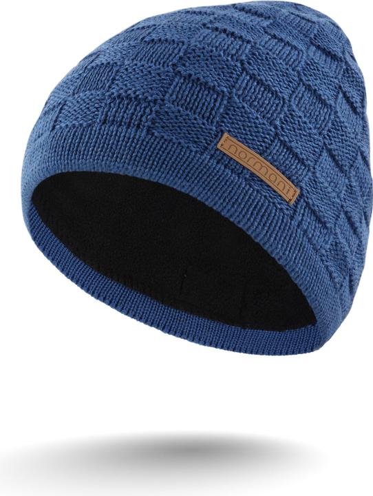 Image du produit Normani Ensemble d'hiver en laine mérinos écharpe et bonnet modèle Yuma - 9571 (Taille unique)
