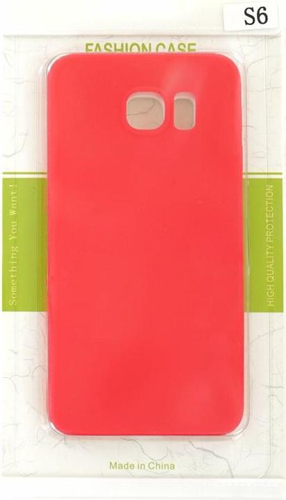 Image du produit Fashion Case Etui en silicone mode pour Samsung S6 Rouge (Samsung Galaxy S6)