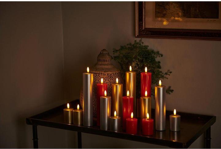 Immagine prodotto Sirius Candela LED Sille Exclusive 5 cm x 20 cm, Oro (1 x)