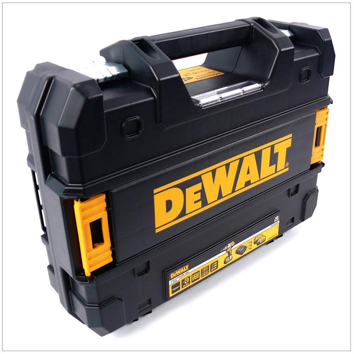 Actual product image DeWalt Tool box TStak for cordless screwdriver 18 V for 3.0 / 4.0 / 5.0 AH batteries (1 pieces)