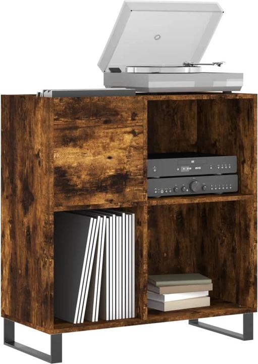 Produktbild VidaXL Plattenschrank Räuchereiche 84,5x38x89 cm Holzwerkstoff