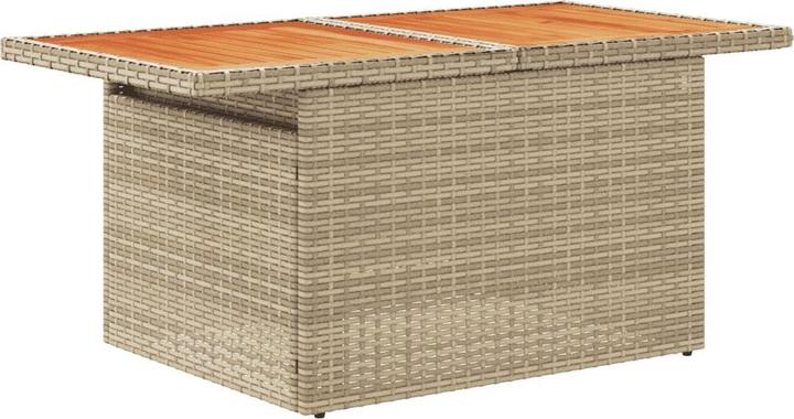 Produktbild VidaXL Gartenmöbel Sofa Garnitur Gartengarnitur Garten Sitzgruppe 6-tlg. Beige