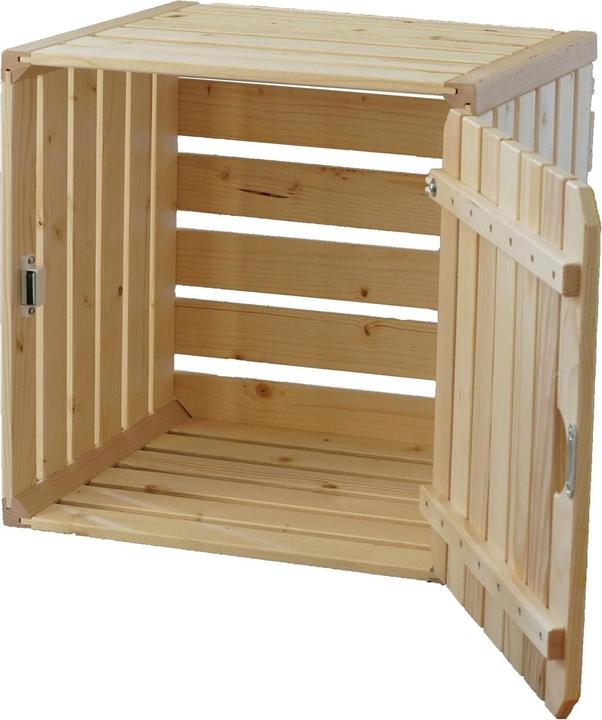Image du produit Holz Zollhaus Harasse en bois Cerf avec porte, 35 x 35 cm (35 x 35 x 35 cm, 39.20 l)
