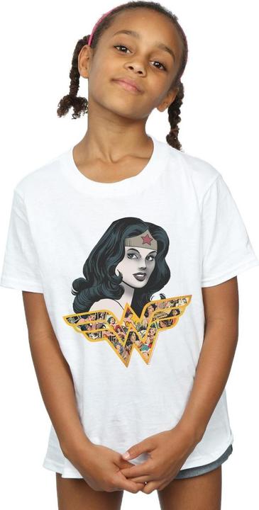 Immagine prodotto Wonder Woman Retro Collage Maglietta Ragazze (116)
