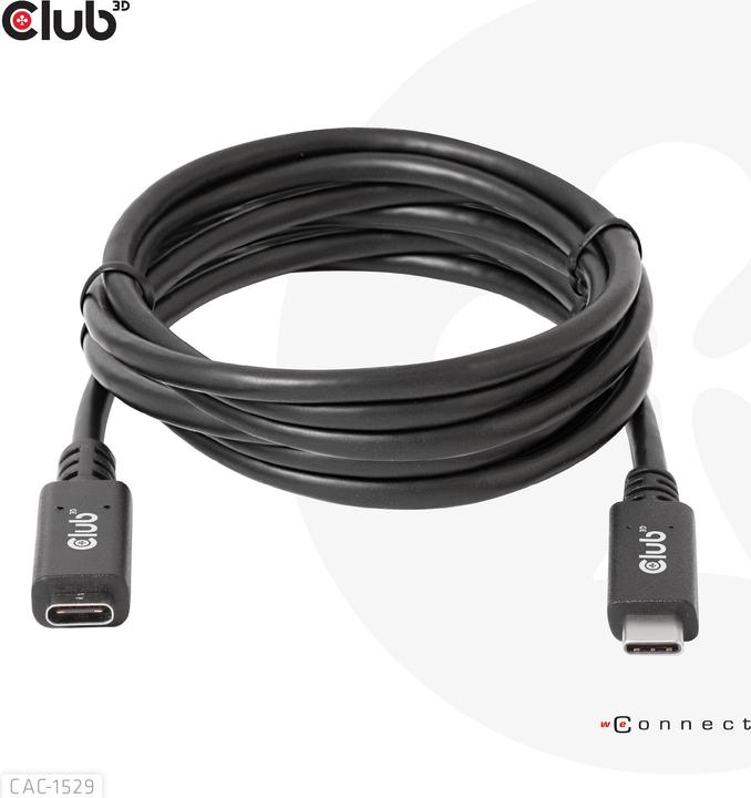 Produktbild Club 3D USB C — USB C (1 m, USB 3.0)