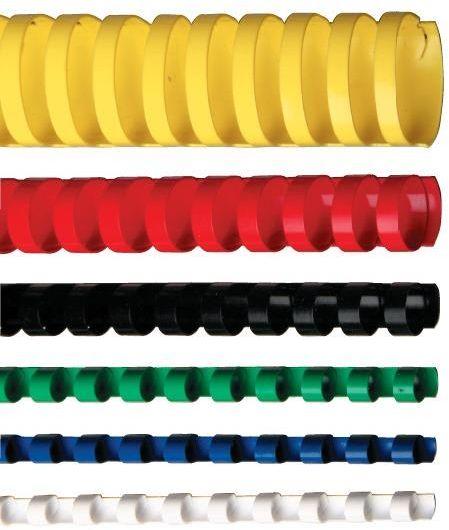 Produktbild Opus Kunststoffbinderücken 6mm schwarz (ib06CZA)