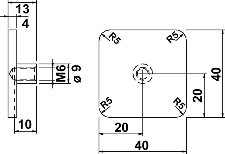 Image du produit Werkstarck Vis moletées (1 pcs)