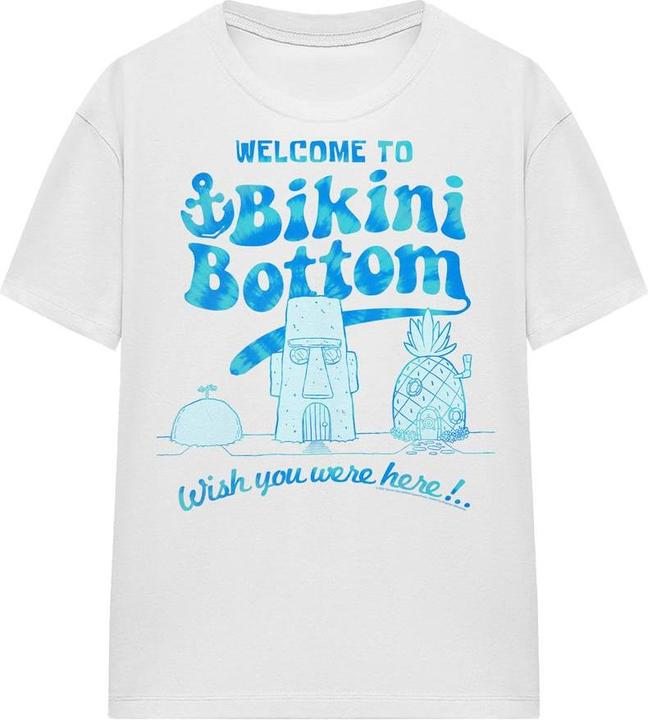 Spongebob Squarepants Bikini Bottom Welcome TShirt (S)
