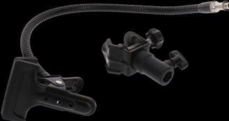 Actual product image Falcon Eyes Pipe clamp + spring clamp NCLG-30 + CL-35 57.5 cm (Stand clamp)