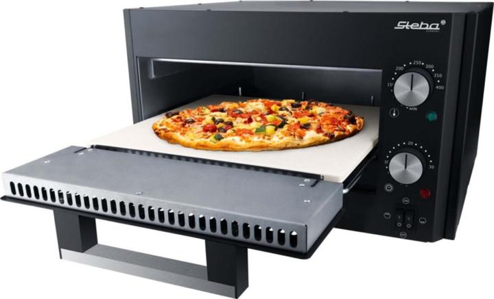 Actual product image Steba Power Pizzabcker schwarz PB 1800 sw (Electric pizza oven)