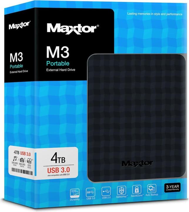 Image du produit Maxtor M3 Portable (4 To)