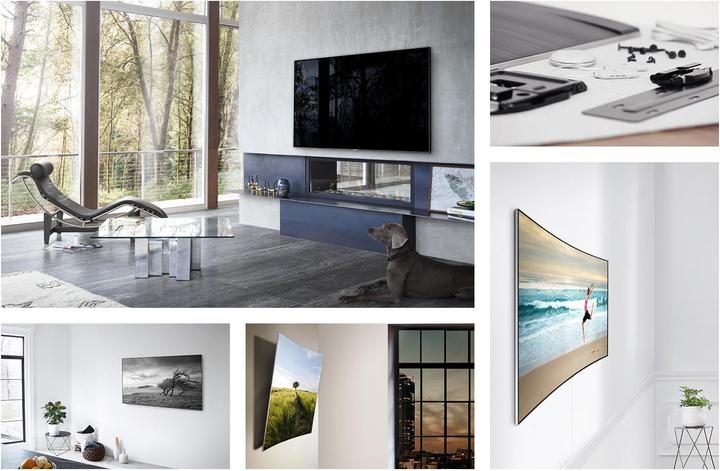 Actual product image Samsung WMN-M25EA No Gap Wall-Mount QLED 75" (Wall, 75", 50 kg)