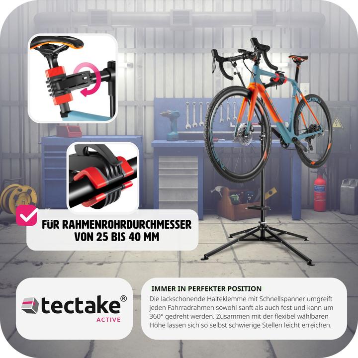 Produktbild tectake Fahrradmontageständer