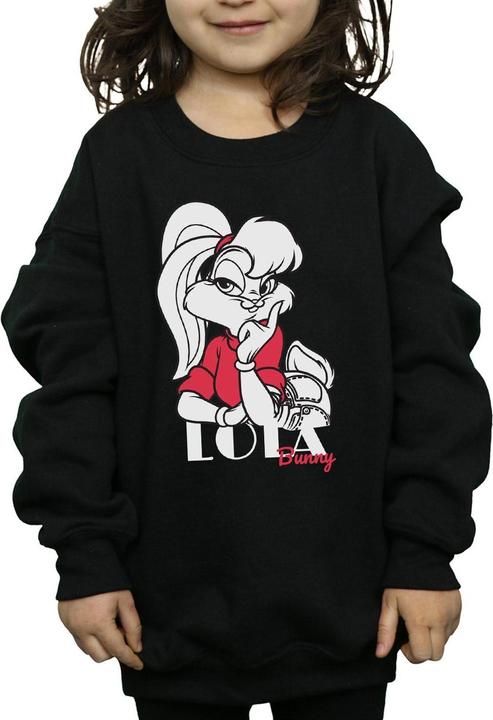 Actual product image Looney Tunes Girls Classic Lola Bunny Cotton Sweatshirt (116)